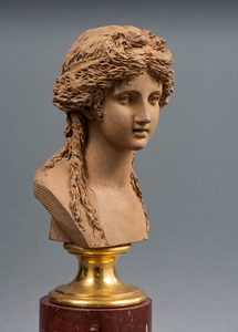 JOSEPH-CHARLES MARIN (1759-1834) - BUST OF A BACCHANTE - SOLD