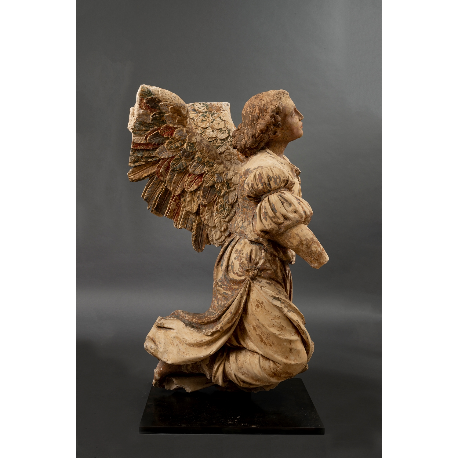 IMPORTANT PAIR OF FRENCH RENAISSANCE ANGELS - SOLD