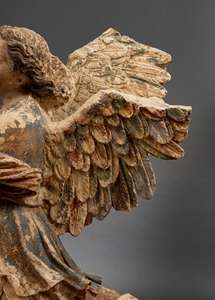 IMPORTANT PAIR OF FRENCH RENAISSANCE ANGELS - SOLD