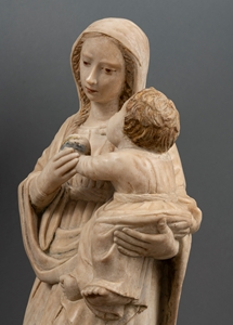 DOMENICO GAGINI ( 1449-1492 )  VIRGIN AND CHILD SICILY CIRCA 1480-1490
