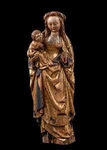 VIRGIN AND CHILD  MECHELEN FIRST QUARTER OF THE 16TH CENTURY