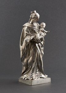 CIRCLE OF  MICHIEL VAN DER VOORT (1667-1737)  VIRGIN AND CHILD FLANDERS FIRST QUARTER OF THE 18TH CENTURY