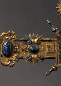 RELIQUARY CROSS ANDALUCIA FIRST QUARTER OF THE 17TH CENTURY