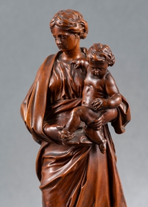 ATTRIBUTED TO WALTER POMPE (1703-1777) MADONNA AND CHILD ANTWERP SECOND QUARTER OF THE 18TH CENTURY