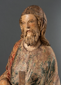IMPORTANT APOSTLE FROM THE MOSANE REGION CIRCA 1310-1320 
