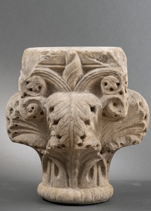 WORKSHOP OF NICCOLO CAPITAL WITH ACANTHUS NORTHERN ITALY CIRCA 1130-1140