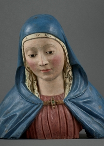IMPORTANT QUATTROCENTO BUST OF A MADONNA