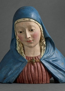 IMPORTANT QUATTROCENTO BUST OF A MADONNA
