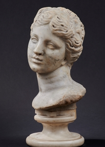"ALL'ANTICA" BUST OF A WOMAN  ROME CIRCA 1700